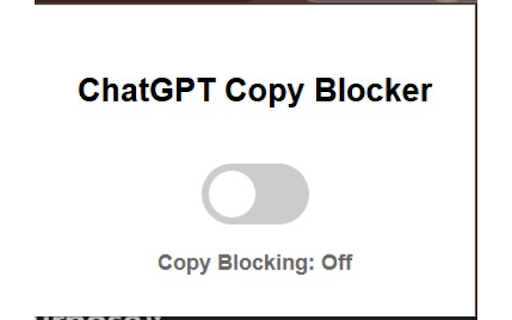 Clown GPT ChatGPT Copy Blocker  from Chrome web store to be run with OffiDocs Chromium online