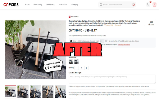 CNFANS Risk Reminder Remover (2025)  from Chrome web store to be run with OffiDocs Chromium online