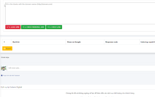 Công cụ SEO Solann Digital  from Chrome web store to be run with OffiDocs Chromium online