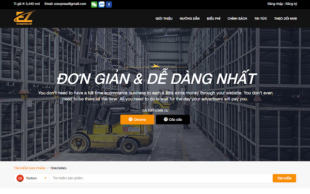 Công Cụ Đặt Hàng Của EZ Express  from Chrome web store to be run with OffiDocs Chromium online