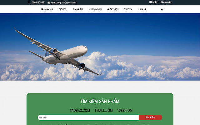 Công Cụ Đặt Hàng Của Đăng Trang logistics  from Chrome web store to be run with OffiDocs Chromium online