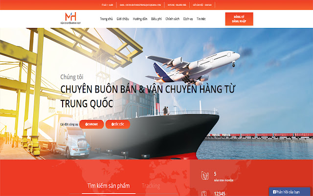 Công Cụ Đặt Hàng Của Vận Chuyển Minh Huy  from Chrome web store to be run with OffiDocs Chromium online