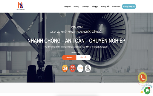 Công Cụ Đặt Hàng Nam Ninh  from Chrome web store to be run with OffiDocs Chromium online