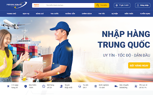 Công cụ đặt hàng Trung Quốc Phuongkhang.vn  from Chrome web store to be run with OffiDocs Chromium online