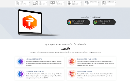 Công cụ đặt hàng web Pintal  from Chrome web store to be run with OffiDocs Chromium online