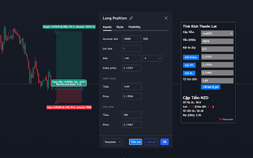 Công Cụ Tính Lot  from Chrome web store to be run with OffiDocs Chromium online