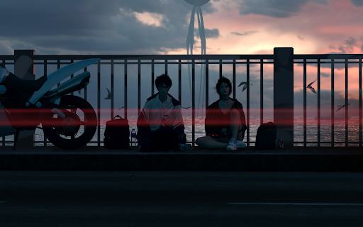 Coastal Contemplation  from Chrome web store to be run with OffiDocs Chromium online
