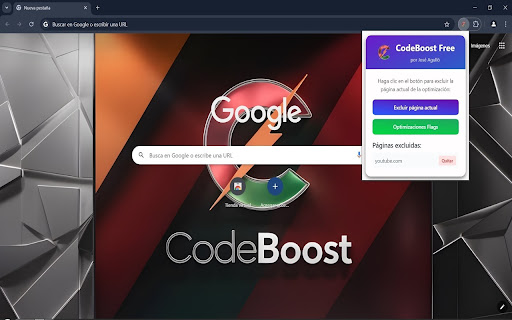 CodeBoost Free  from Chrome web store to be run with OffiDocs Chromium online