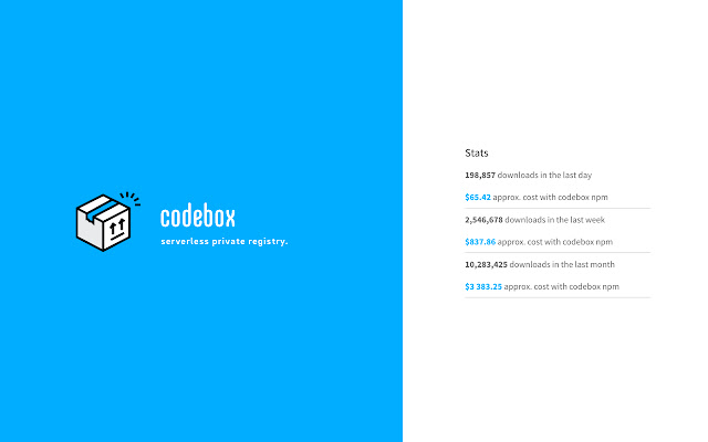 Codebox Cost Explorer  from Chrome web store to be run with OffiDocs Chromium online