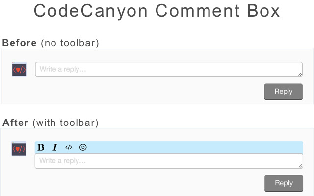 CodeCanyon Toolbar  from Chrome web store to be run with OffiDocs Chromium online