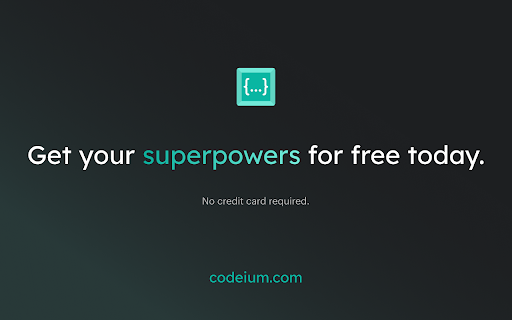 Codeium Enterprise  from Chrome web store to be run with OffiDocs Chromium online