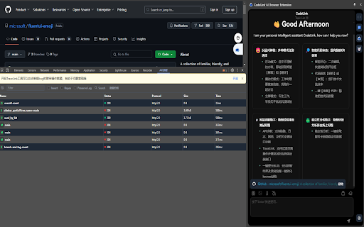 CodeLink AI Browser Extension  from Chrome web store to be run with OffiDocs Chromium online