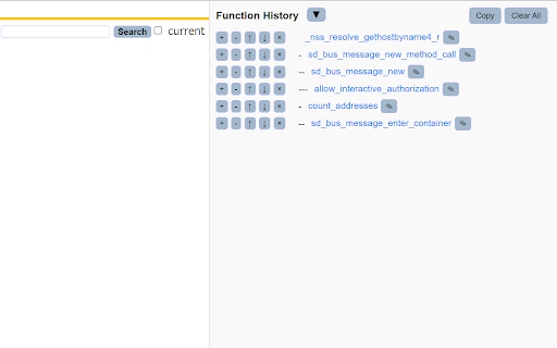 Code Path Tracker  from Chrome web store to be run with OffiDocs Chromium online