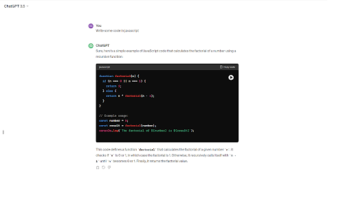 Code snippet runner  from Chrome web store to be run with OffiDocs Chromium online