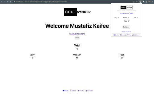 CodeSyncer  from Chrome web store to be run with OffiDocs Chromium online