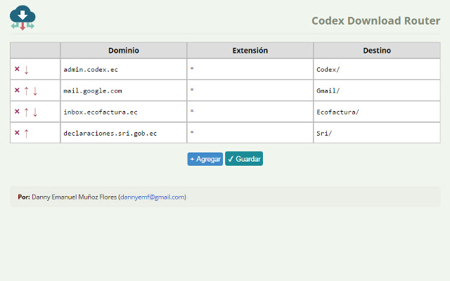 Codex Download Router  from Chrome web store to be run with OffiDocs Chromium online