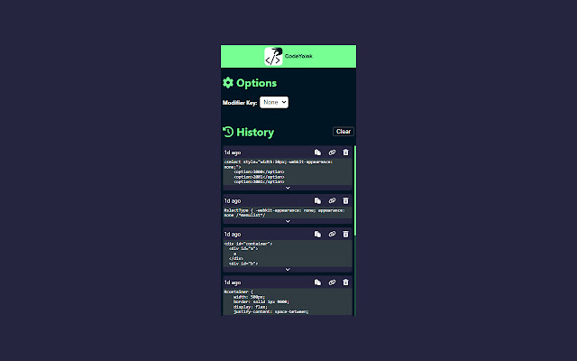 CodeYoink  from Chrome web store to be run with OffiDocs Chromium online