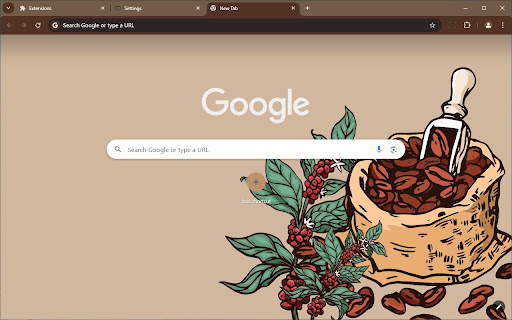 Coffee Bag Floral  from Chrome web store to be run with OffiDocs Chromium online