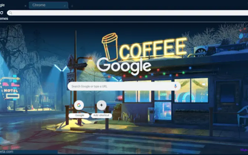 Coffee Night  from Chrome web store to be run with OffiDocs Chromium online