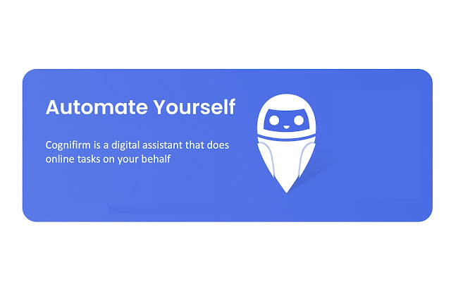Cognifirm  from Chrome web store to be run with OffiDocs Chromium online