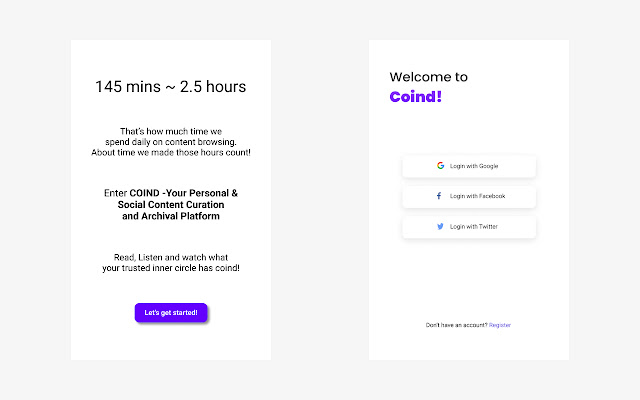 Coind  from Chrome web store to be run with OffiDocs Chromium online
