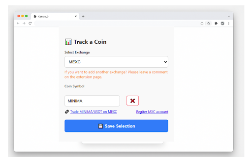 Coin Price Badge  from Chrome web store to be run with OffiDocs Chromium online