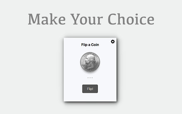 Coin Toss  from Chrome web store to be run with OffiDocs Chromium online