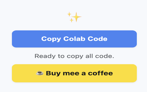 Colab Code Copier from Chrome web store to be run with OffiDocs Chromium online Colab Code Copier from Chrome web store to be run with OffiDocs Chromium online