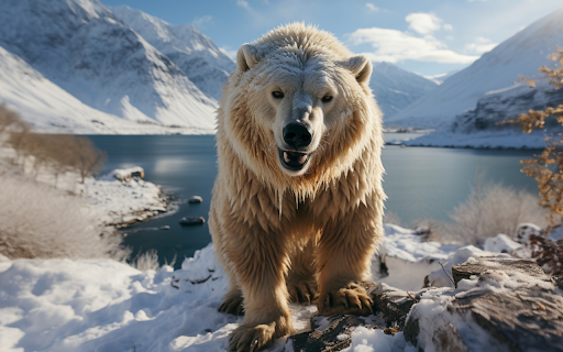 Cold country bear  from Chrome web store to be run with OffiDocs Chromium online