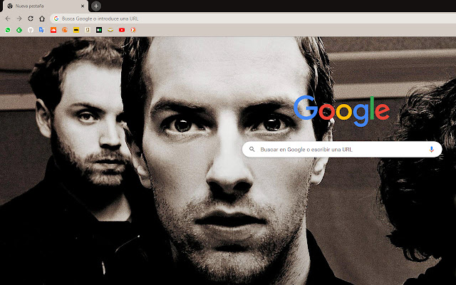 Coldplay Theme  from Chrome web store to be run with OffiDocs Chromium online