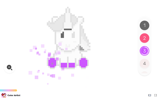 Color Artist Create stunning pixel art masterpieces!  from Chrome web store to be run with OffiDocs Chromium online