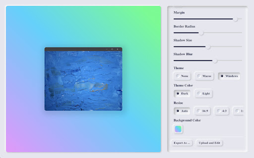 Colora Screenshot and Edit  from Chrome web store to be run with OffiDocs Chromium online