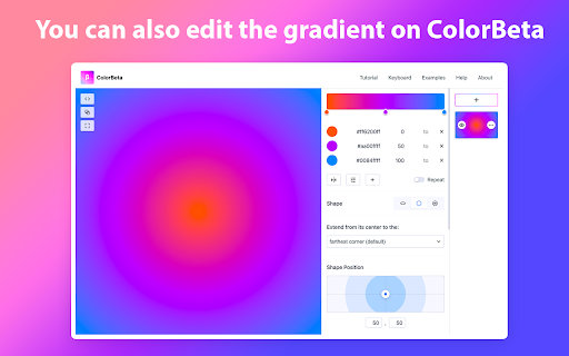 ColorBeta  from Chrome web store to be run with OffiDocs Chromium online ColorBeta  from Chrome web store to be run with OffiDocs Chromium online
