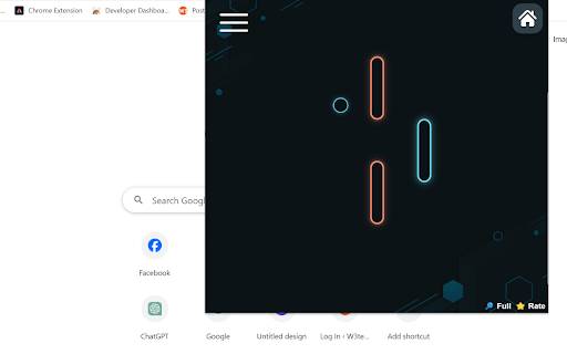 Color Bouncer Original Game  from Chrome web store to be run with OffiDocs Chromium online
