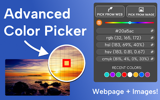 Color Code Finder  from Chrome web store to be run with OffiDocs Chromium online