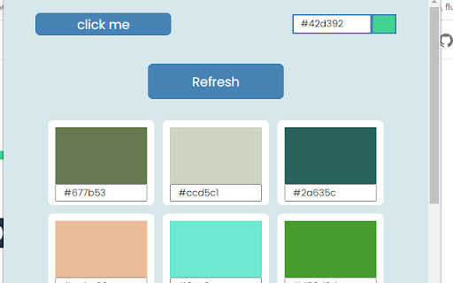 Color Css  from Chrome web store to be run with OffiDocs Chromium online