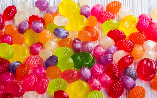 Colored candy  from Chrome web store to be run with OffiDocs Chromium online