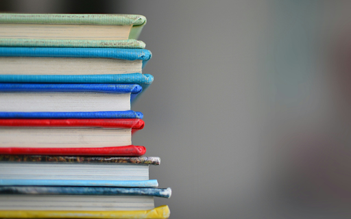 Colored cover books  from Chrome web store to be run with OffiDocs Chromium online