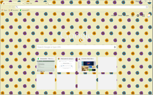 OffiDocs Chromium 온라인에서 실행되는 Chrome 웹 스토어의 Colored Sunflower Pixels