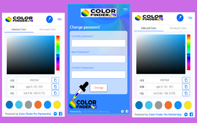 Color Finder Pro  from Chrome web store to be run with OffiDocs Chromium online