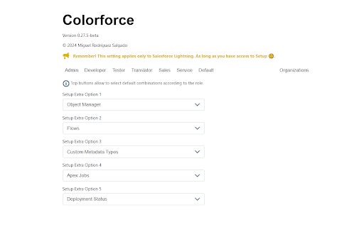 Colorforce  from Chrome web store to be run with OffiDocs Chromium online