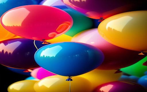 Colorful balloon wallpaper  from Chrome web store to be run with OffiDocs Chromium online