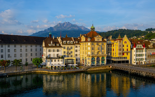 Colorful Buildings Near River Surrounded  from Chrome web store to be run with OffiDocs Chromium online