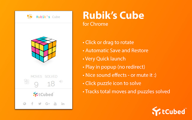 Colorful Rubiks Cube  from Chrome web store to be run with OffiDocs Chromium online
