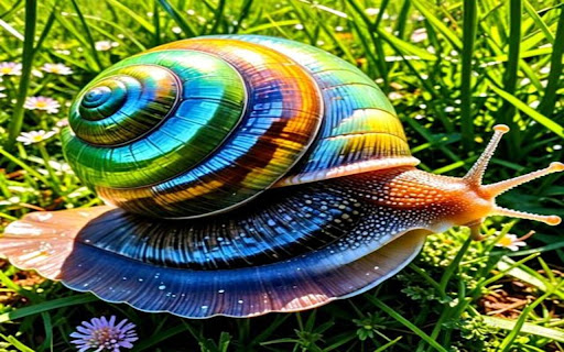 colorful snail wallpaper  from Chrome web store to be run with OffiDocs Chromium online