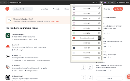 Colorlab Color Extractor  from Chrome web store to be run with OffiDocs Chromium online