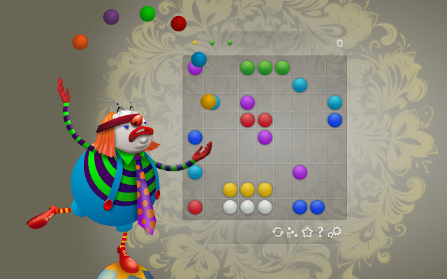 Color Lines online puzzle game  from Chrome web store to be run with OffiDocs Chromium online