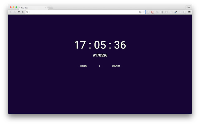 Color:Oclock  from Chrome web store to be run with OffiDocs Chromium online