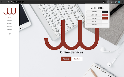 Color Palette  from Chrome web store to be run with OffiDocs Chromium online