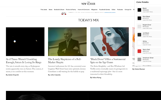 Color Palette Extractor  from Chrome web store to be run with OffiDocs Chromium online